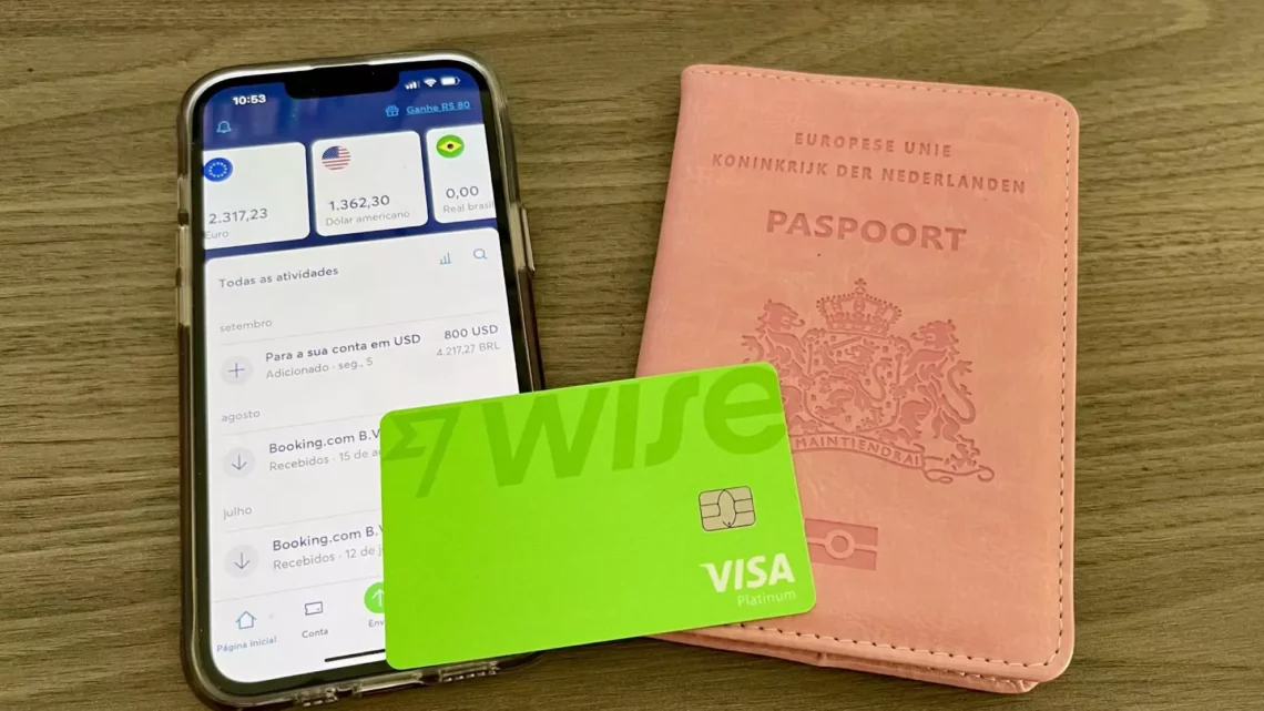 Está precisando de um cartão para viagem? Conheça o Wise um cartão pré-pago para viagem internacional gratuito